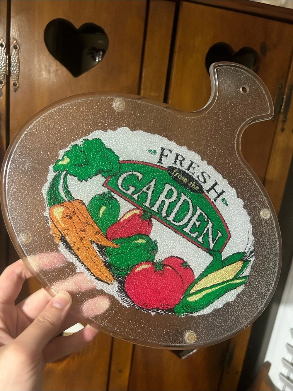 Vintage Goose & Fresh Garden Decorative Cutting Boards - Set of 2